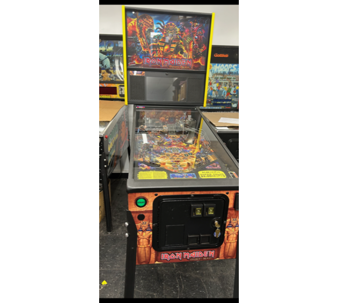 STERN IRON MAIDEN PREMIUM Pinball Machine for sale SUPER CLEAN! COINOP PARTS ETC Arcade